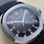 3K Factory Patek Philippe Aquanaut 40mm 5167A-001 Black Rubber Strap Black Dial (2) 3K Factory Patek Philippe Aquanaut 5167A-001 40mm Black Rubber Strap Black Dial