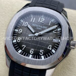 3K Factory Patek Philippe Aquanaut 40mm 5167A-001 Black Rubber Strap Black Dial (4) 3K Factory Patek Philippe Aquanaut 5167A-001 40mm Black Rubber Strap Black Dial
