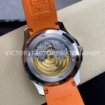 3K Factory Patek Philippe Aquanaut 5167A-001 40mm Orange Rubber Strap Black Dial
