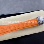 3K Factory Patek Philippe Aquanaut 5167A-001 40mm Orange Rubber Strap Black Dial