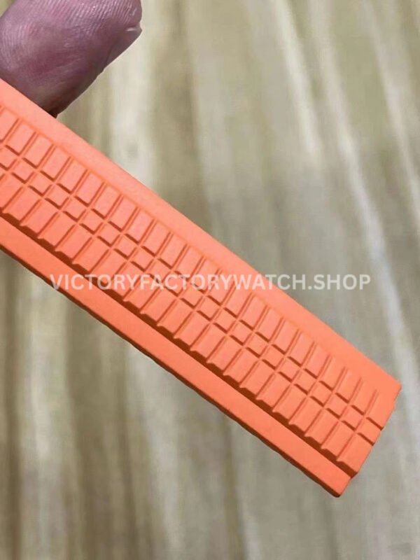 3K Factory Patek Philippe Aquanaut 5167R-001 40mm Rose Gold Orange Rubber Strap Brown Dial