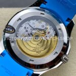 3K Factory Patek Philippe Aquanaut 5167A 40mm Steel Blue Rubber Strap Arabic Numerals Black Dial