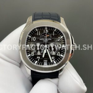 3K 5261 black dial steel Patek Aquanaut