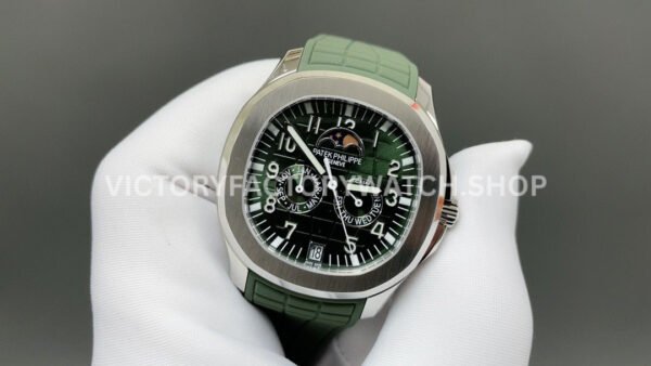 3K Factory Patek Philippe Aquanaut 5261 40mm Green Rubber Strap Green Dial