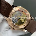 3K Factory Patek Philippe Aquanaut 5261R 40mm Rose Gold Brown Rubber Strap Brown Dial
