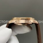 3K Factory Patek Philippe Aquanaut 5261R 40mm Rose Gold Brown Rubber Strap Brown Dial