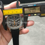 3K Factory Patek Philippe Aquanaut 5968A-0001 42mm White Gold Black Rubber Strap Arabic Nume (13) 3K Factory Patek Philippe Aquanaut 5968A-0001 42mm White Gold Black Rubber Strap Arabic Numerals Black Dial