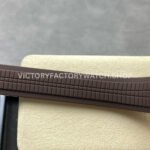 3K Factory Patek Philippe Aquanaut 5968R-0001 42mm Rose Gold Brown Rubber Strap Arabic Numera (7) 3K Factory Patek Philippe Aquanaut 5968R-0001 42mm Rose Gold Brown Rubber Strap Arabic Numerals Brown Dial