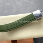 3K Factory Patek Philippe Aquanaut 5968g-010 42mm White Gold Green Rubber Strap Arabic Numerals Green Dial