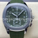 3K 5968G green dial Patek Aquanaut white gold