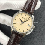3K Factory Patek Philippe Calatrava 5227G-001 39mm White Gold Leather Strap Champagne Dial (5) 3K Factory Patek Philippe Calatrava 5227G-001 39mm White Gold Leather Strap Champagne Dial