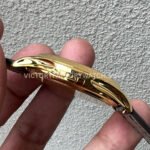 3K Factory Patek Philippe Calatrava 5227R-001 39mm Rose Gold Leather Strap Champagne Dial