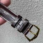 3K Factory Patek Philippe Calatrava 5227R-001 39mm Rose Gold Leather Strap Champagne Dial