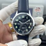3K 5524G blue dial Patek Pilot Travel Time
