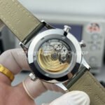 3K Factory Patek Philippe Calatrava Pilot Travel Time 5524G-010 White Gold White Dial (7) 3K Factory Patek Philippe Calatrava Pilot Travel Time 5524G-010 42mm White Gold White Dial