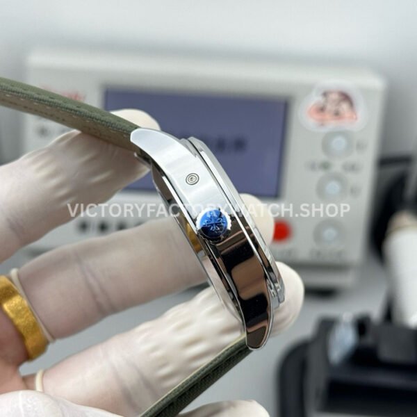 3K Factory Patek Philippe Calatrava Pilot Travel Time 5524G-010 White Gold White Dial (8) 3K Factory Patek Philippe Calatrava Pilot Travel Time 5524G-010 42mm White Gold White Dial