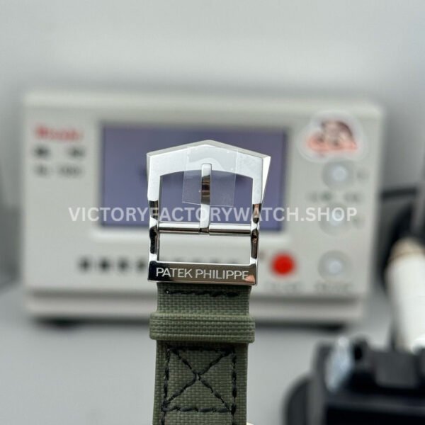 3K Factory Patek Philippe Calatrava Pilot Travel Time 5524G-010 White Gold White Dial (9) 3K Factory Patek Philippe Calatrava Pilot Travel Time 5524G-010 42mm White Gold White Dial