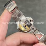 3K Factory Patek Philippe Nautilus 35.2mm 7118-1200A-011 Diamond Bezel Grey Dial