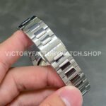 3K Factory Patek Philippe Nautilus 35.2mm 7118-1200A-011 Diamond Bezel Grey Dial