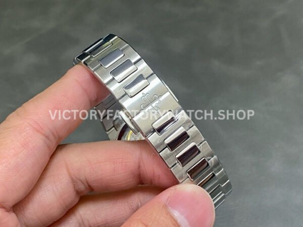 3K Factory Patek Philippe Nautilus 35.2mm 7118-1200A-011 Diamond Bezel Grey Dial