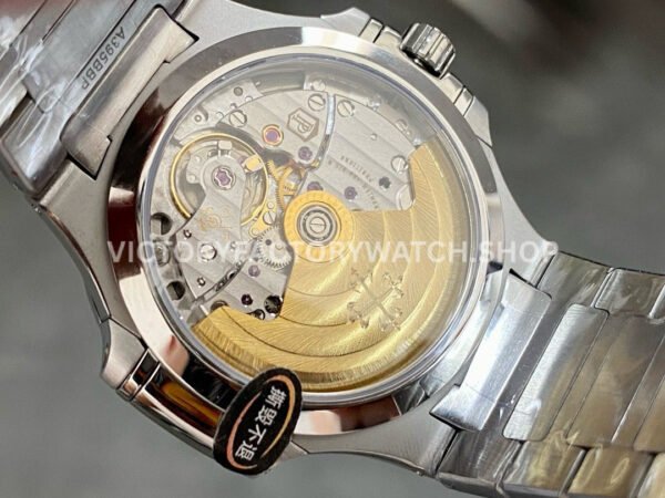 3K Factory Patek Philippe Nautilus 35.2mm 7118-1200A-011 Diamond Bezel Grey Dial
