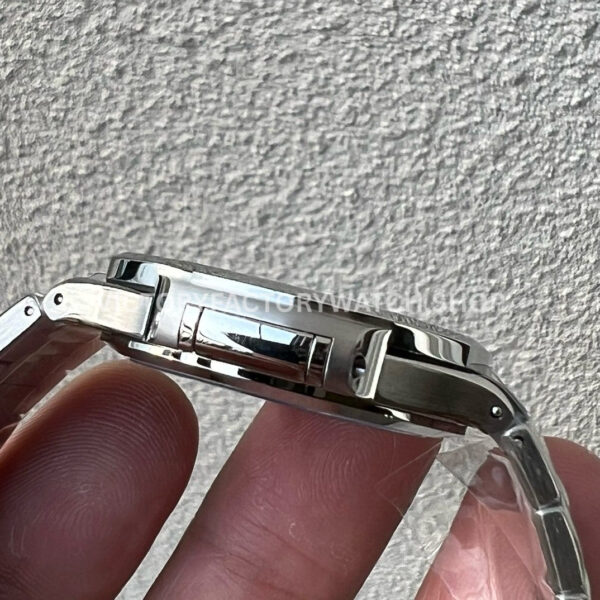 3K Factory Patek Philippe Nautilus 35.2mm 7118-1A-010 White Dial (8) 3K Factory Patek Philippe Nautilus 35.2mm 7118-1A-010 White Dial