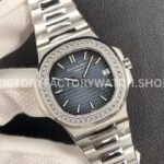 3K Factory Patek Philippe Nautilus 5711-1300A-001 40mm Diamond Bezel Blue Dial