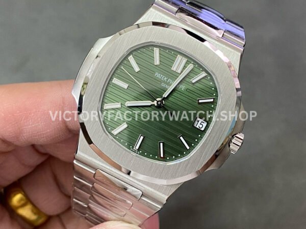 3K Factory Patek Philippe Nautilus 5711-1A 014 40mm Full Steel Green Dial