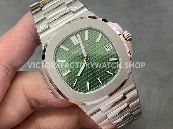 3K Factory Patek Philippe Nautilus 5711-1A 014 40mm Full Steel Green Dial