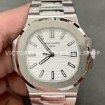 3K 5711 1A white dial Patek Nautilus steel