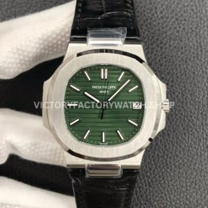 3K 5711G green dial Patek Nautilus strap