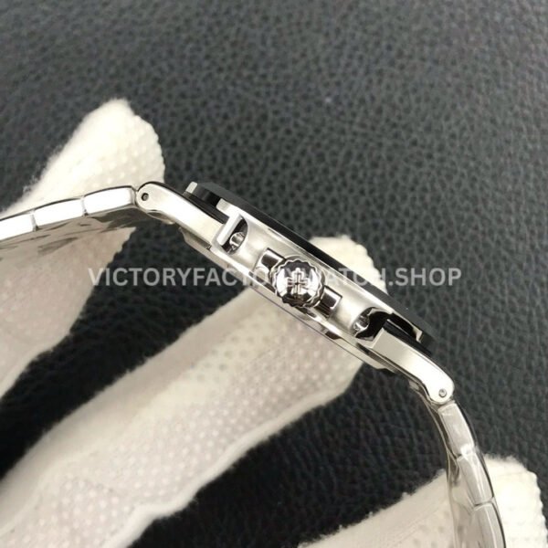 3K Factory Patek Philippe Nautilus 40th Anniversary Nautilus Platinum 40mm 5711-1P Blue Dial (2) 3K Factory Patek Philippe Nautilus 5711-1P 40th Anniversary 40mm Platinum Blue Dial