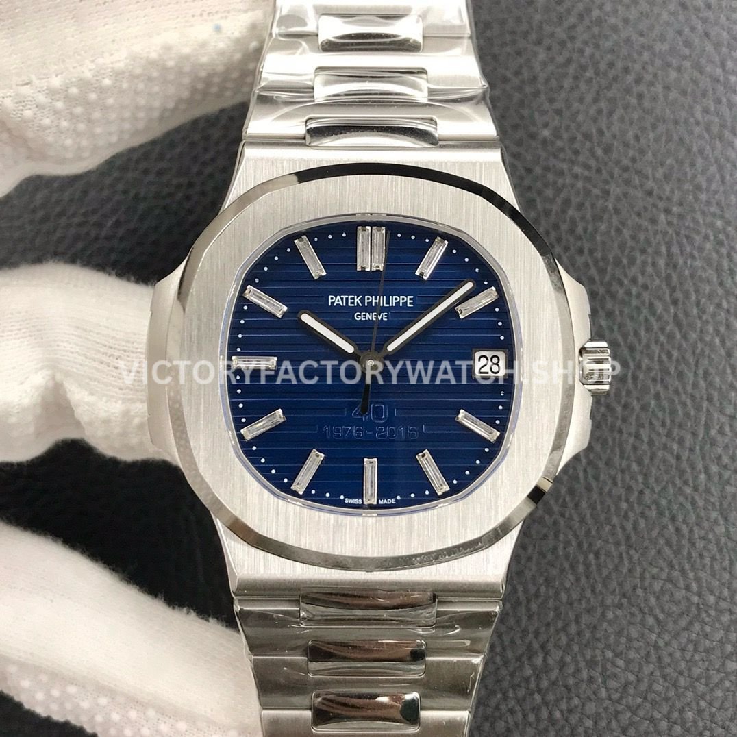 3K 5711 1P platinum blue dial Patek Nautilus