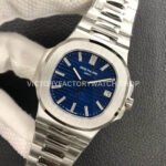 3K Factory Patek Philippe Nautilus 40th Anniversary Nautilus Platinum 40mm 5711-1P Blue Dial (6) 3K Factory Patek Philippe Nautilus 5711-1P 40th Anniversary 40mm Platinum Blue Dial