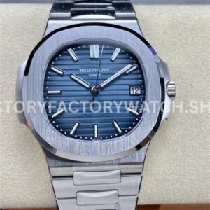 3K 5811 1G blue dial Patek Nautilus white gold