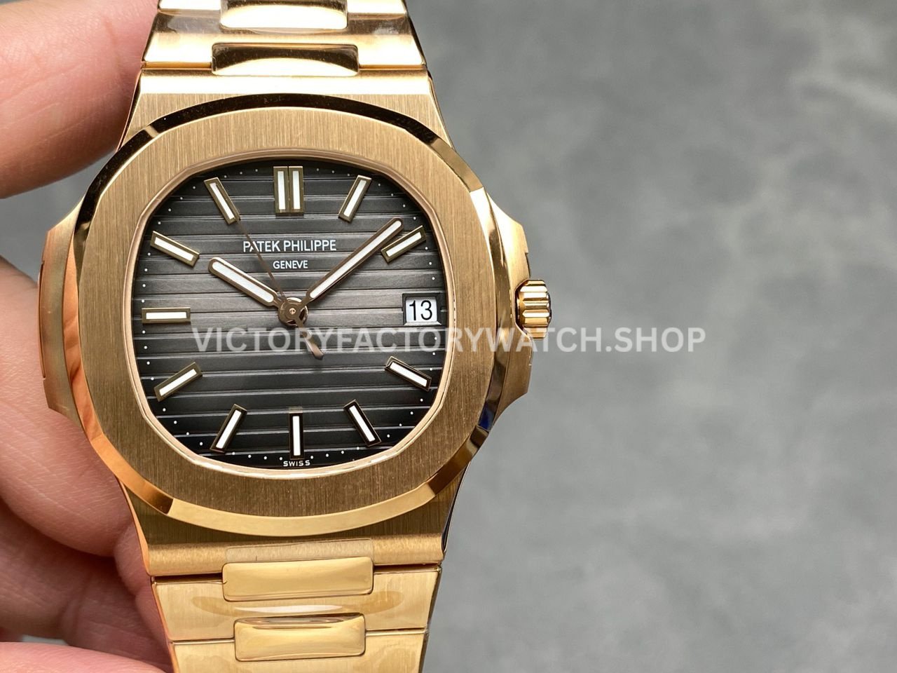3K 5711R brown dial Patek Nautilus rose gold