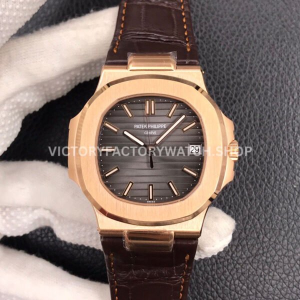 3K 5711R dark grey dial Patek Nautilus rose gold