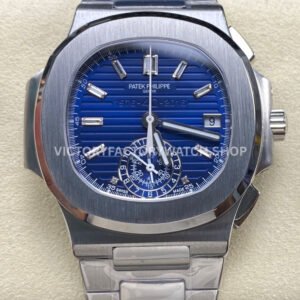 3K 5976 1G blue dial Patek Nautilus white gold