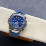 _3K Factory Patek Philippe Nautilus 59761G-001 Calf Skin Strap White Gold Blue Dial - Image 2 3K Factory Patek Philippe Nautilus 3K Factory Patek Philippe Nautilus 5976/1G-001 40.5mm Calf Skin Strap White Gold Blue Dial