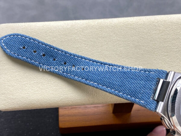 _3K Factory Patek Philippe Nautilus 59761G-001 Calf Skin Strap White Gold Blue Dial - Image 2 3K Factory Patek Philippe Nautilus (3) 3K Factory Patek Philippe Nautilus 5976/1G-001 40.5mm Calf Skin Strap White Gold Blue Dial