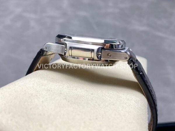 3K Factory Patek Philippe Nautilus 59801A-001 40.5mm Leather Strap Blue Dial (10) 3K Factory Patek Philippe Nautilus 5980/1A-001 40.5mm Leather Strap Blue Dial