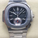 3K 5980 1A black dial Patek Nautilus steel