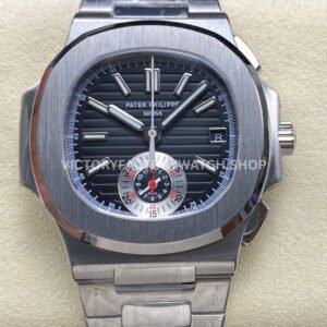 3K 5980 1A black dial Patek Nautilus steel