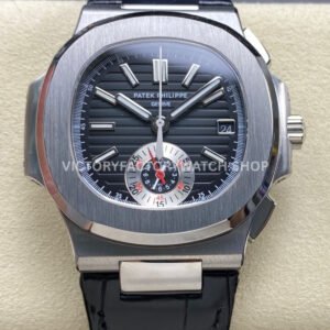 3K 5980 1A black dial Patek Nautilus strap