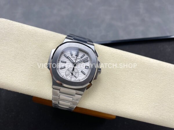 3K Factory Patek Philippe Nautilus 5980/1A-019 40.5mm Full Steel White Dial