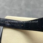 3K Factory Patek Philippe Nautilus 59801A-019 40.5mm Leather Strap White Dial (9) 3K Factory Patek Philippe Nautilus 5980/1A-019 40.5mm Leather Strap White Dial