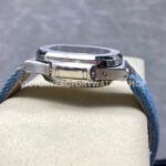 3K Factory Patek Philippe Nautilus 5980/60G-001 40.5mm Calf Skin Strap White Gold Blue-Gray Dial