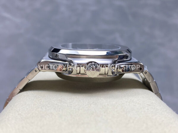 3K Factory Patek Philippe Nautilus 598060G-001 40.5mm White Gold Blue-Gray Dial (4) 3K Factory Patek Philippe Nautilus 5980/60G-001 40.5mm White Gold Blue-Gray Dial