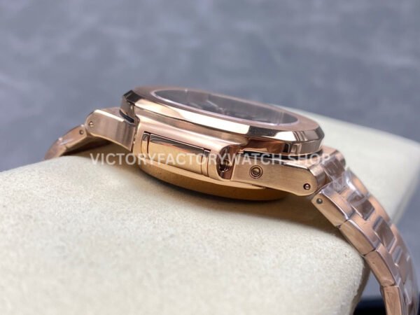 3K Factory Patek Philippe Nautilus 5980R-001 40.5mm Rose Gold Brown Dial (1) 3K Factory Patek Philippe Nautilus 5980R-001 40.5mm Rose Gold Brown Dial