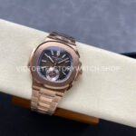 3K Factory Patek Philippe Nautilus 5980R-001 40.5mm Rose Gold Brown Dial (2) 3K Factory Patek Philippe Nautilus 5980R-001 40.5mm Rose Gold Brown Dial